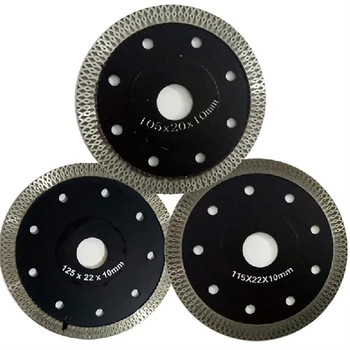 

4"/4.5"/5" Dia. Pressed Sintered Mesh Turbo Diamond Saw Blade Cutting Disc Diamond Circular saw blade Bore 22.23MM /20mm