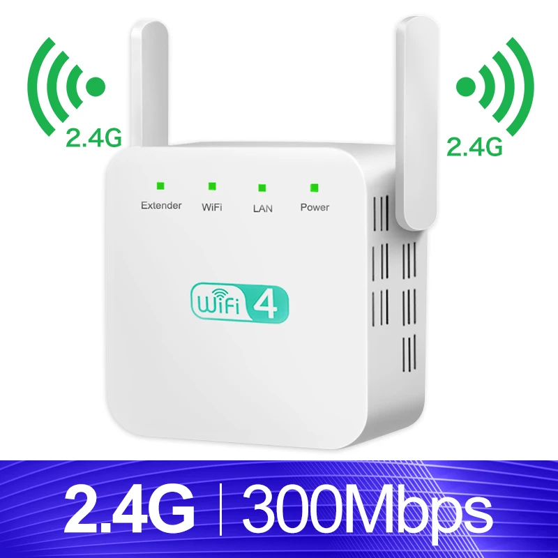 2.4G White WiFi ретранслятор WiFi удлинитель 2,4G 5G беспроводной WiFi усилитель Wi Fi усилитель 5 ГГц Wi Fi сигнал ретранслятор Wi-Fi точка доступа - Цвет: 2.4G White