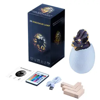 

3D LED Night Light Lamp Dinosaur Series 16color 3D Night Light Remote Control Nightlight Toys Gift For Kid Home Decoration
