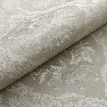

Damask cream wallpaper luxury european european classic metallic textured shiny vinyl roll covers