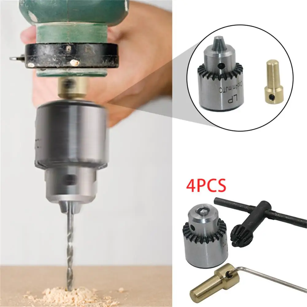 Микро Мотор сверла зажимные патроны 0,3-4 мм Jt0 крепление шпиля сверлильный патрон с зажимом ключ 3,17 мм Латунь Мини вал электродвигателя