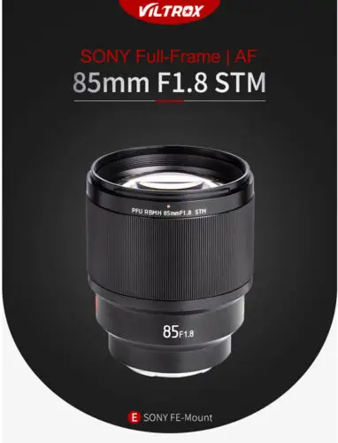 Viltrox 85 мм F1.8 STM E-mount DSLR камер с автофокусом объектив AF полный кадр для sony E A73 A7R3 Fujifilm X-T3 X-Pro2 X-T2