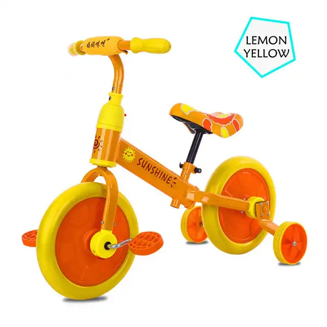 Baby Balance Bike Learn To Walk Get Balance Sense No Foot Pedal Riding Toys for Kids Baby Toddler 1-5 years Child Tricycle Bike 3