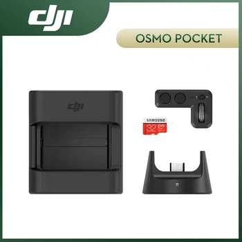 

DJI Osmo Pocket Expansion Kit include Controller Wheel Wireless Module Accessory Mount 32GB SD Card DJI Original Kit Accessories