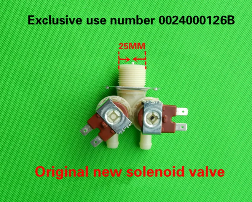Suitable for Haier washing machine water inlet solenoid valve switch XQG70-1279 / XQG60-1079 valve 0024000126B