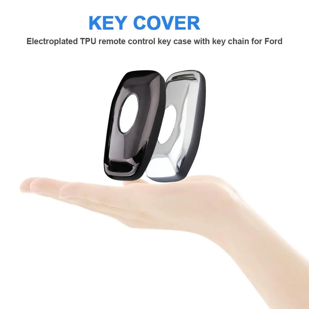 Мягкий чехол для ключей из ТПУ, чехол для FORD FUSION MONDEO Mustang F-150 LINCOLN EDGE EXPLORER MK 4 кнопки