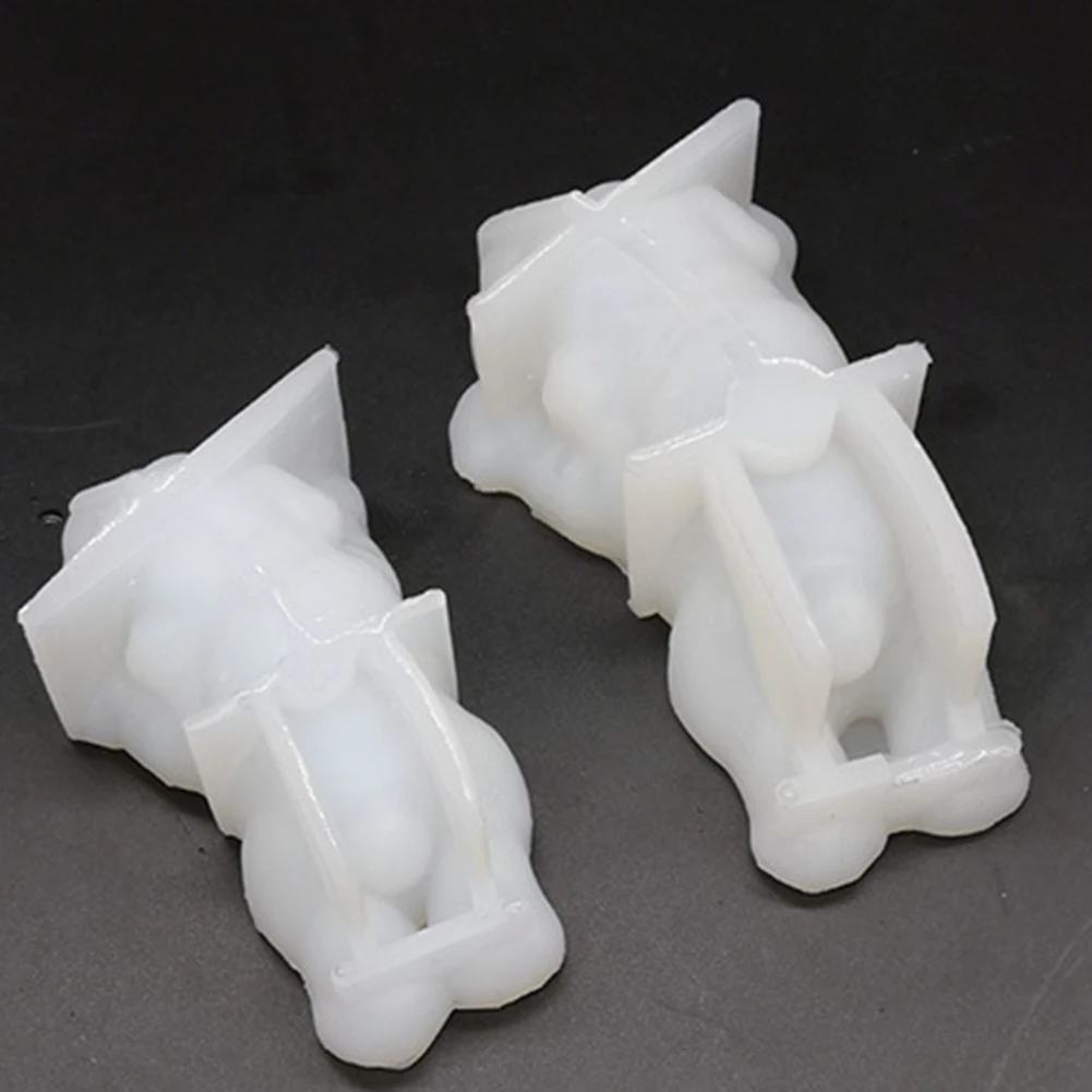 3D Shar Pei форма для мороженого пудинг jello Blast охлаждающий инструмент помадка украшение милая собака силиконовая форма мусс торт