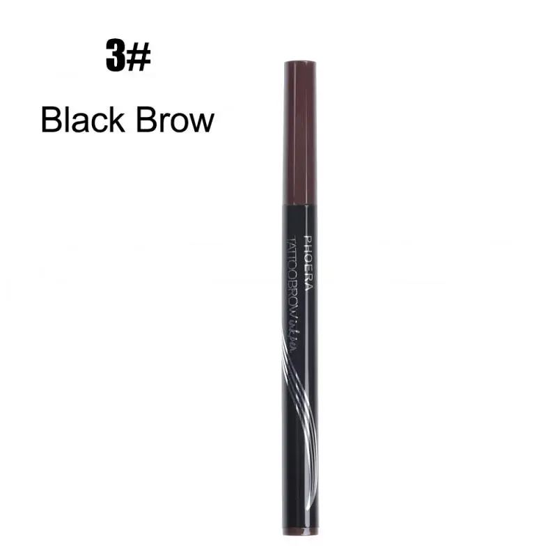 03 Microblading, ручка для татуажа бровей, водостойкая, 4 вилки, кончики, тонкий эскиз, жидкий карандаш для бровей, стойкий, для бровей, ТИНТ TSLM2 - Цвет: 03