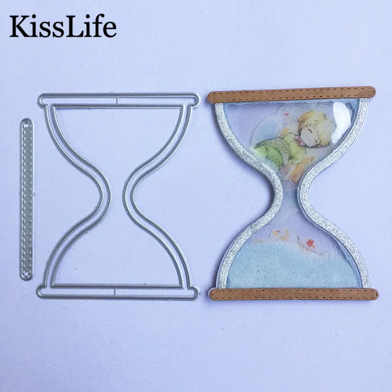 

New Hourglass Metal Cutting Dies Cute Animal Paw Print Die Cuts for Card Making and Scrapbooking Birthday Christmas Craft Dies