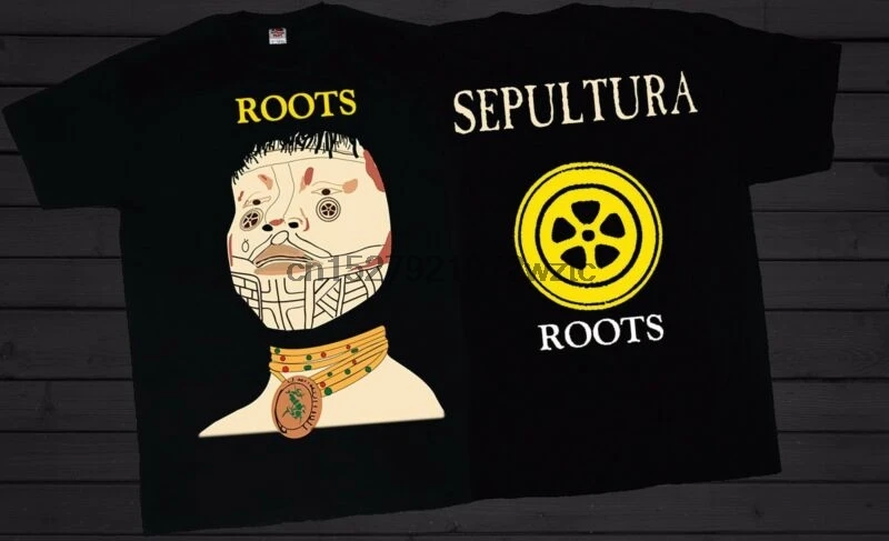 SEPULTURA-Roots-бразильский тяжелый металл группа T_shirt размер до 6XL | Мужская одежда