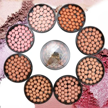 

Matte Concealer Rouge Face Contour Blush Powder Ball Powder Cake Blusher Long Lasting Foundation Cosmetics Beauty Makeup Tools