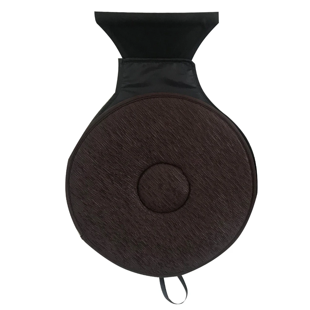 1pc 360 degree Cushion Coffee Car Seats Foam Mobility Aid Chair Seat Revolving Rotating Cushion Swivel Cars Memory Seat Mats B4 - Цвет: Coffee
