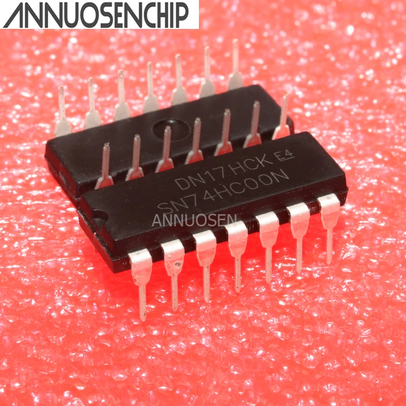 100 шт. SN74HC00N DIP14 SN74HC00 DIP 74HC00 Новый и оригинальный бесплатная доставка | Обустройство