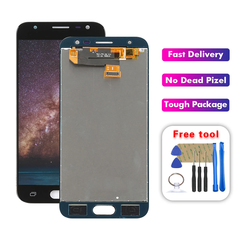 Najtaniej Do Samsung Galaxy J3 2017 J330 J330F J330fn ds wyświetlacz LCD ekran dotykowy Digitizer zgromadzenia