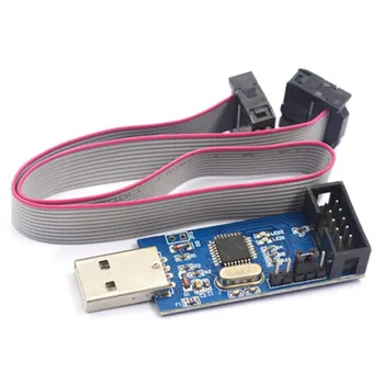 

1pcs USBASP USBISP AVR Programmer USB ISP USB ASP ATMEGA8 ATMEGA128 Support Win7 64