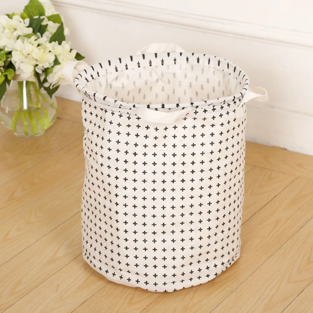Цветочный мешок для стирки 40*35 см, органайзер, держатель, чехол для дома, экономия пространства, хлопок, лен, креативная многофункциональная детская игрушка для дома