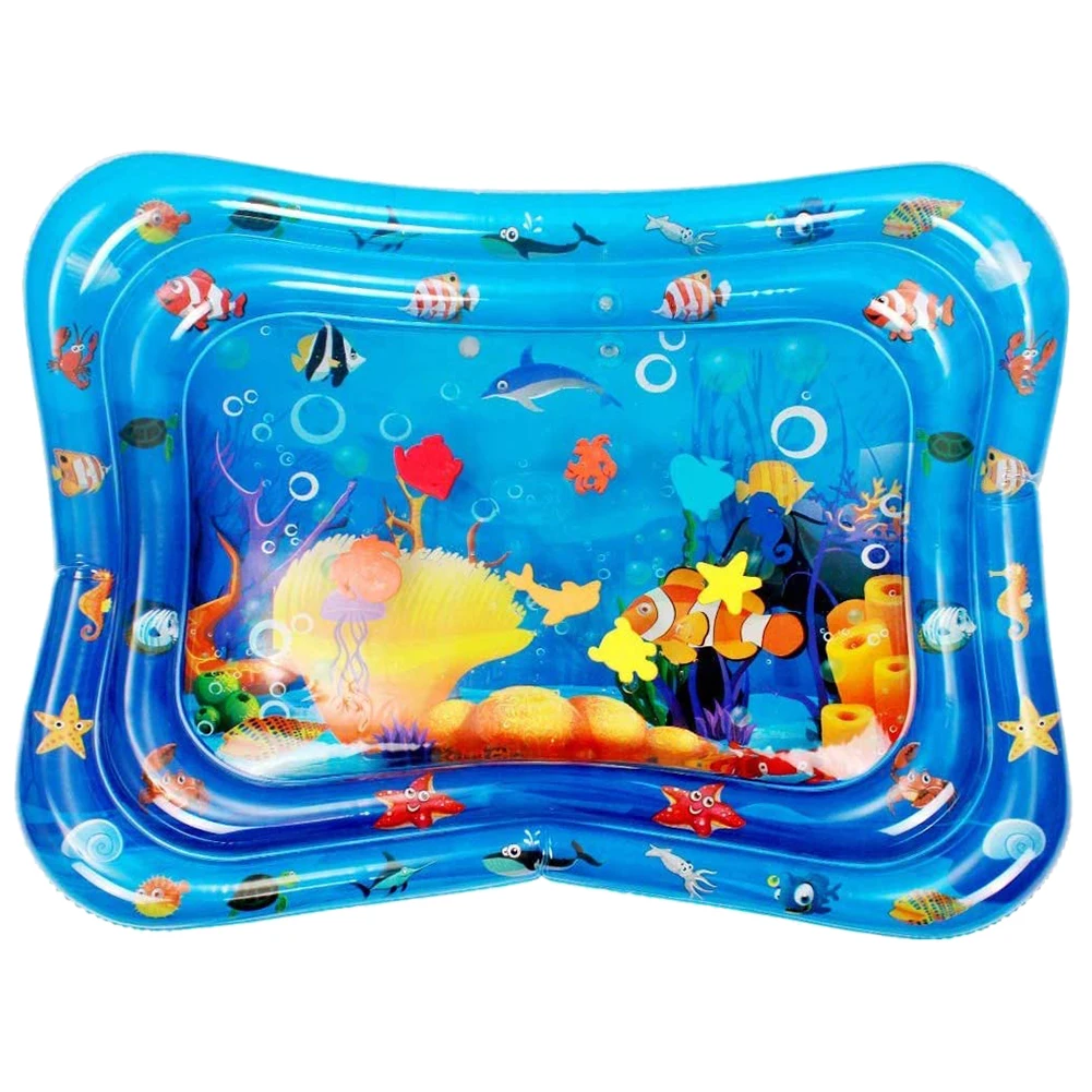 Water spray pad baby water pad inflatable water pad marine life mat ice pad baby inflatable pat music water pa