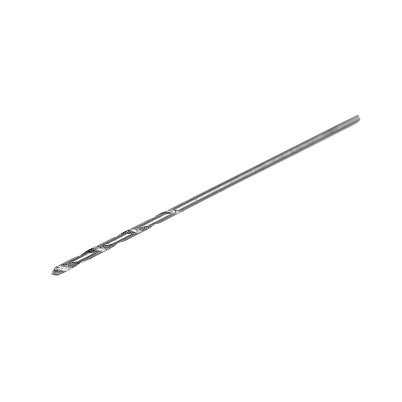 20 Pcs 0.5mm Diameter Straight Shank Metal Spiral Twist Drill Bit