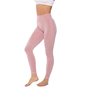 7 Colors High Waist Seamless Leggings For Women Solid Push Up Leggins Athletic Sweat Pants Sportswear Fitness Leggings 3