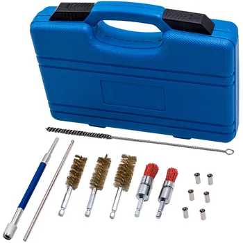 

Universal Injector Seats Cleaning Brushes Tools Set Diesel Injectors Kit 14pcs