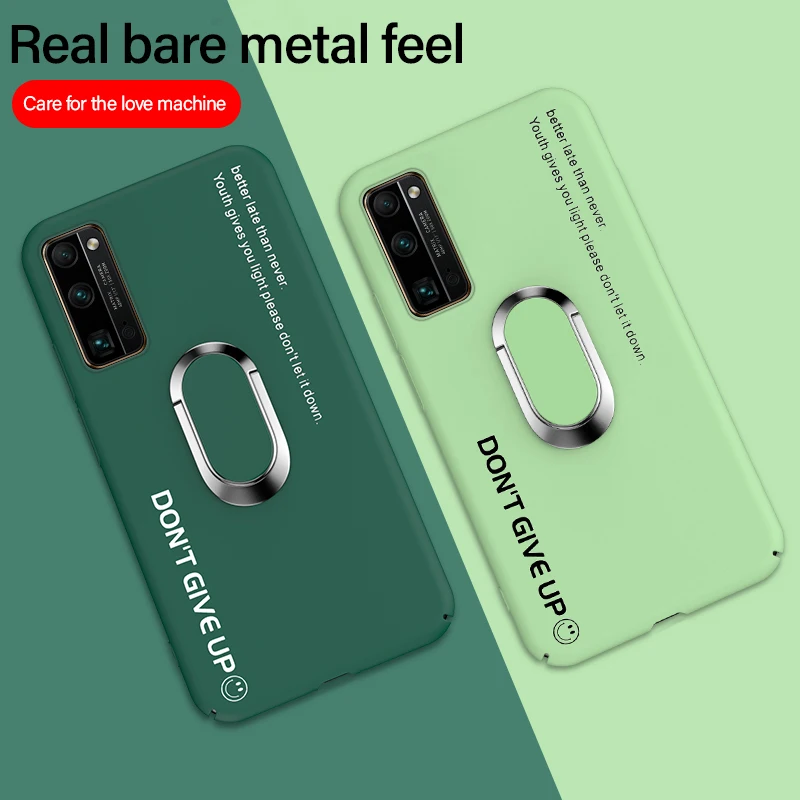 Ультратонкий цветной Матовый Жесткий чехол из поликарбоната для телефона Huawei Honor