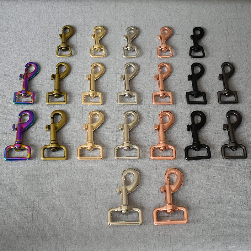100 Pcs/Pack 15mm 20mm 25mm 32mm LOGO Metal Safety Strong Clips Lobster  Clasp Dog Leash Carabiner Snap Hook DIY Key Chain Bag - AliExpress