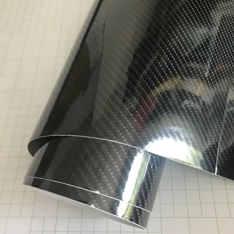 5D Carbon Fiber Vinyl Film 4D Texture