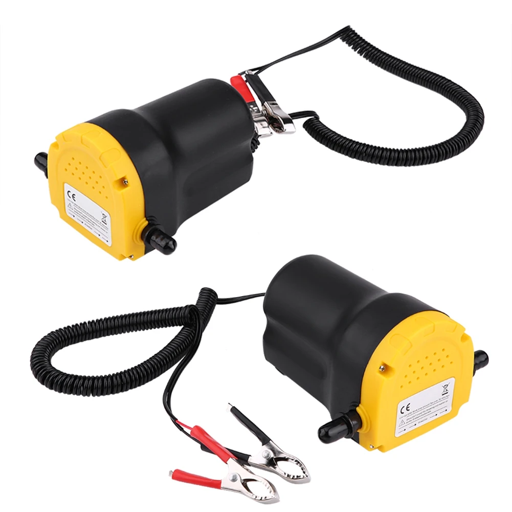 

12V 60W Fluid Extractor Motor Oil Diesel Transfer Pump 250L/Hour quick and clean oil-changes For motorcycles vans cars quads