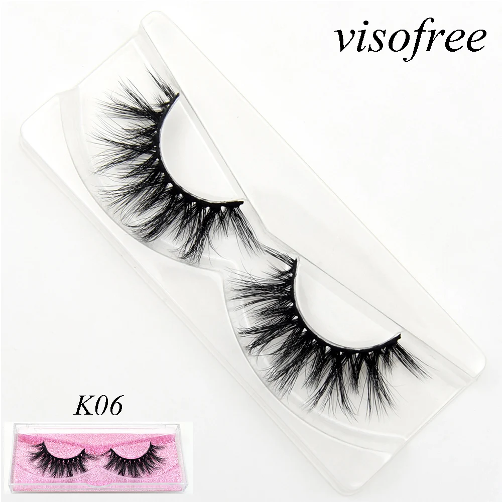 Visofree Beauty высококачественные ресницы 3D норковые натуральные накладные