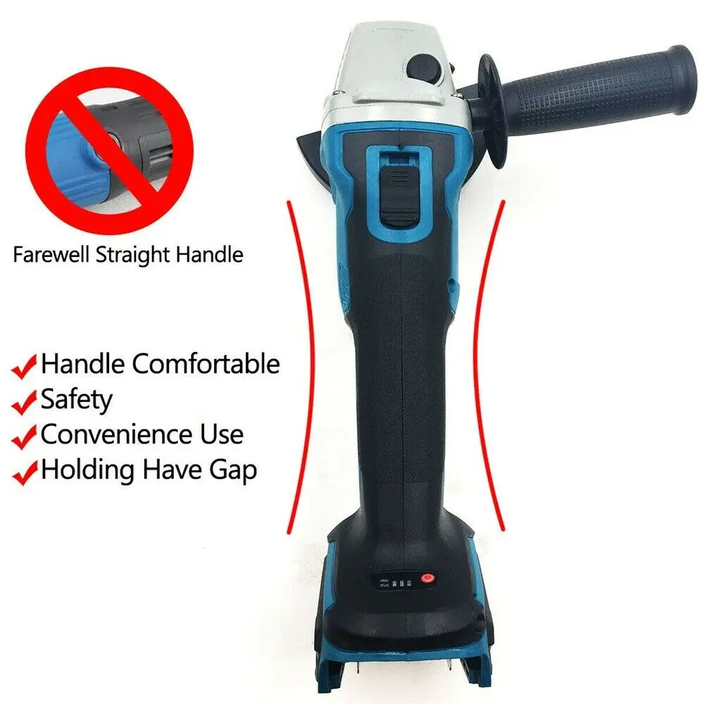 

Electric Angle Grinder Grinding Polishing Cut Off Lightweight Power Tools Small Outdoor Operation Angle Grinder