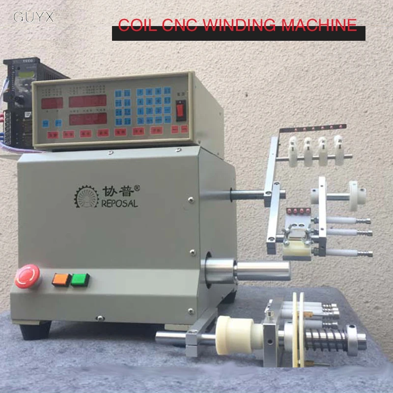 

Automatic cable transformer coil CNC winding machine
