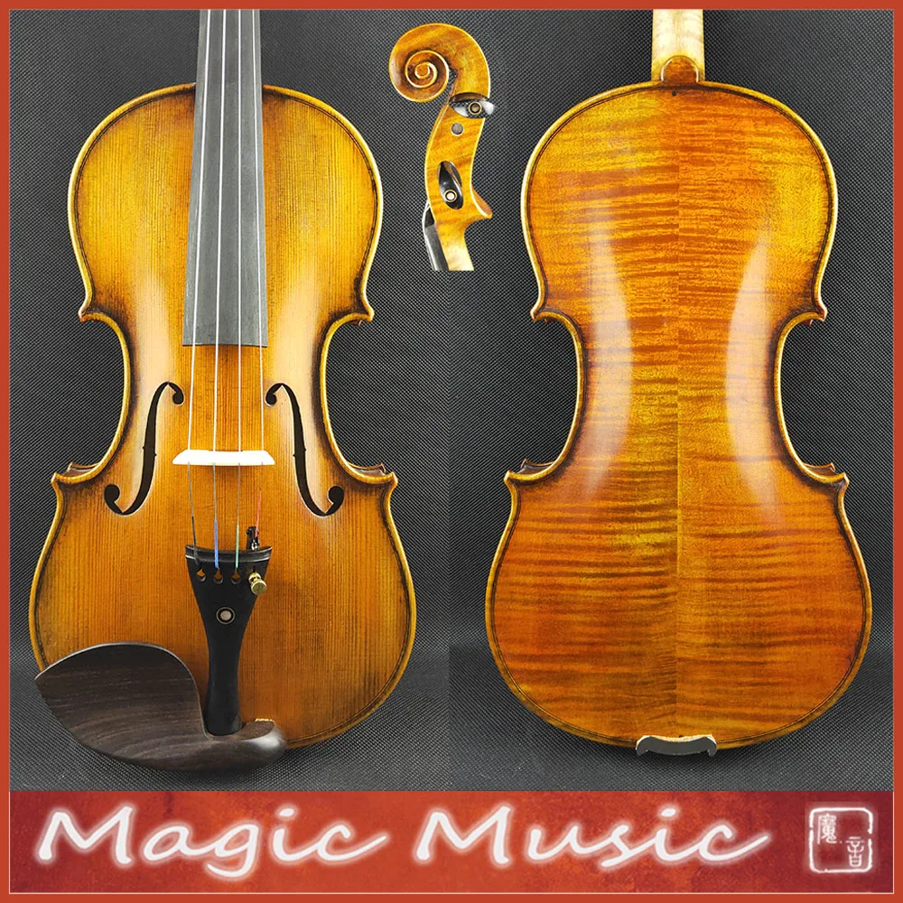 Мастер уровне! Antonio Strad Cremonese 1715 мастер скрипка Размер 4/4, с Европейским деревом