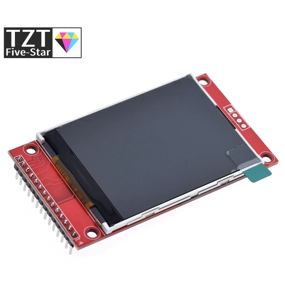 2 4 &quot2 дюйма 240x320 SPI TFT LCD модуль последовательного порта 5V/3 3 V PCB адаптер Micro SD карта
