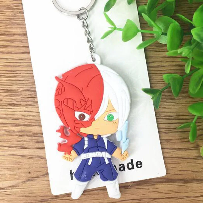 Boku No Hero academic мягкий брелок из ПВХ кулон мой герой академический подарок Llavero Chaveiro