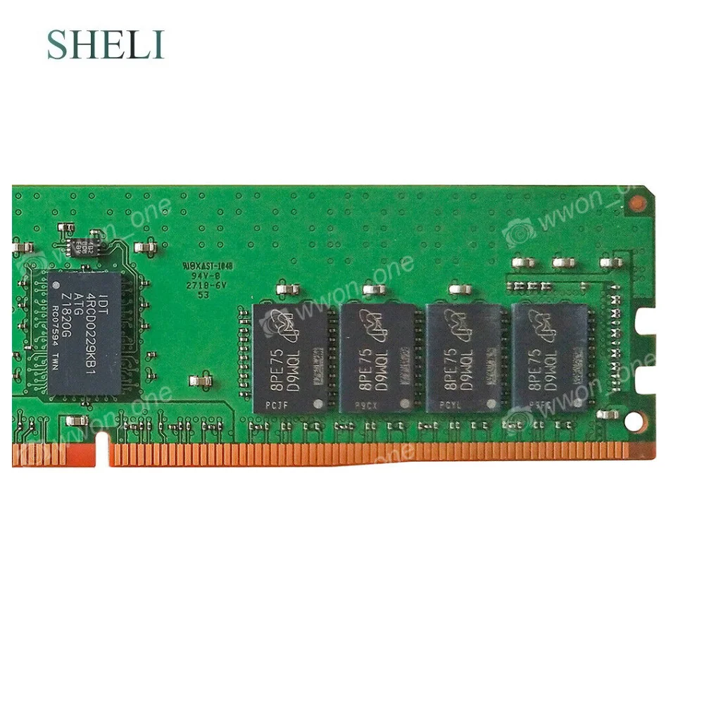 Шели 8 Гб 2RX8 PC4-2666V-R DDR4 2666 PC4-21300R 288Pin ECC память сервера модуль