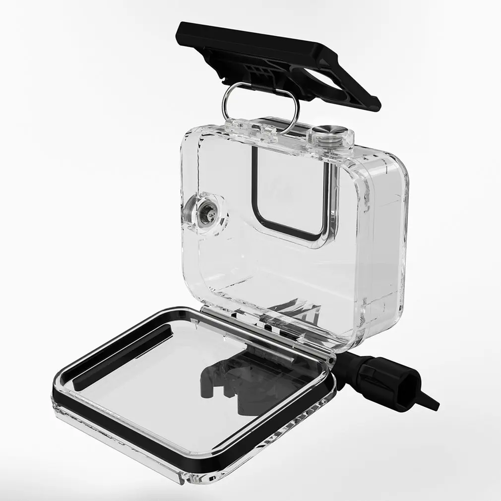 60 м Корпус для GoPro HERO 8 черный жесткий защитный чехол для Go Pro Hero8 аксессуары для спортивной камеры