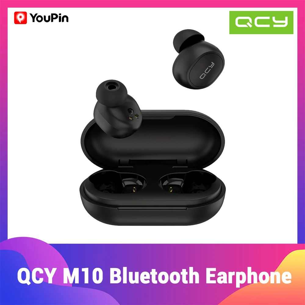 TWS наушники YouPin QCY M10 Беспроводные с шумоподавлением и поддержкой Bluetooth 5 0|Наушники