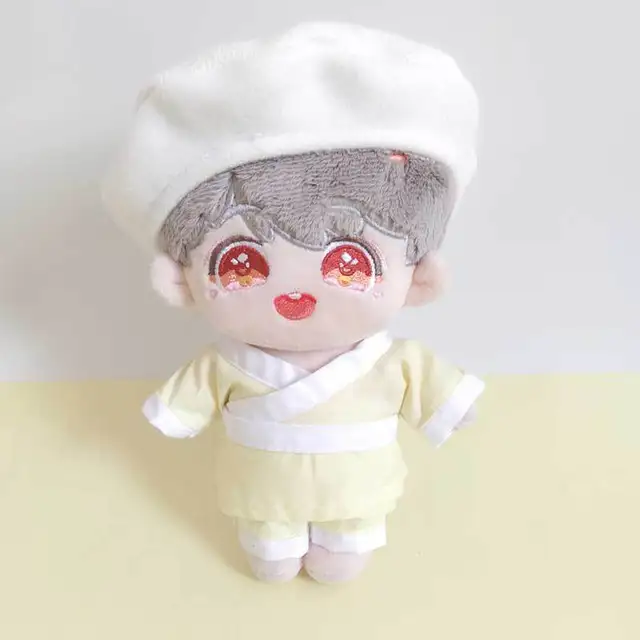15cm 20cm Plush Doll Cap Beret Hat Idol Dolls Bonnet Caps Accessories For Kpop EXO Idol Dolls Plushies Fans Collection Gift
