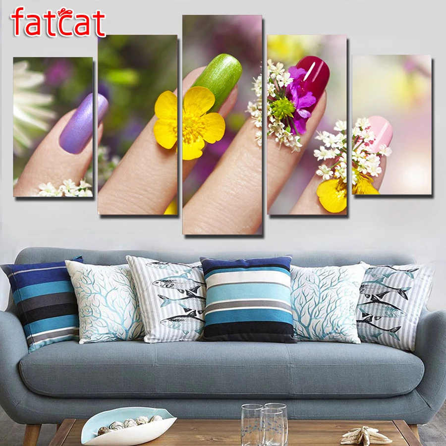 beauty salon manicure Painting