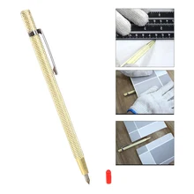 Высокая твердость сплава Надпись ручка для стекла керамическая Металлическая резьба гравировка ручка разметочный карандаш карбидо-вольфрамовый наконечник ручной инструмент