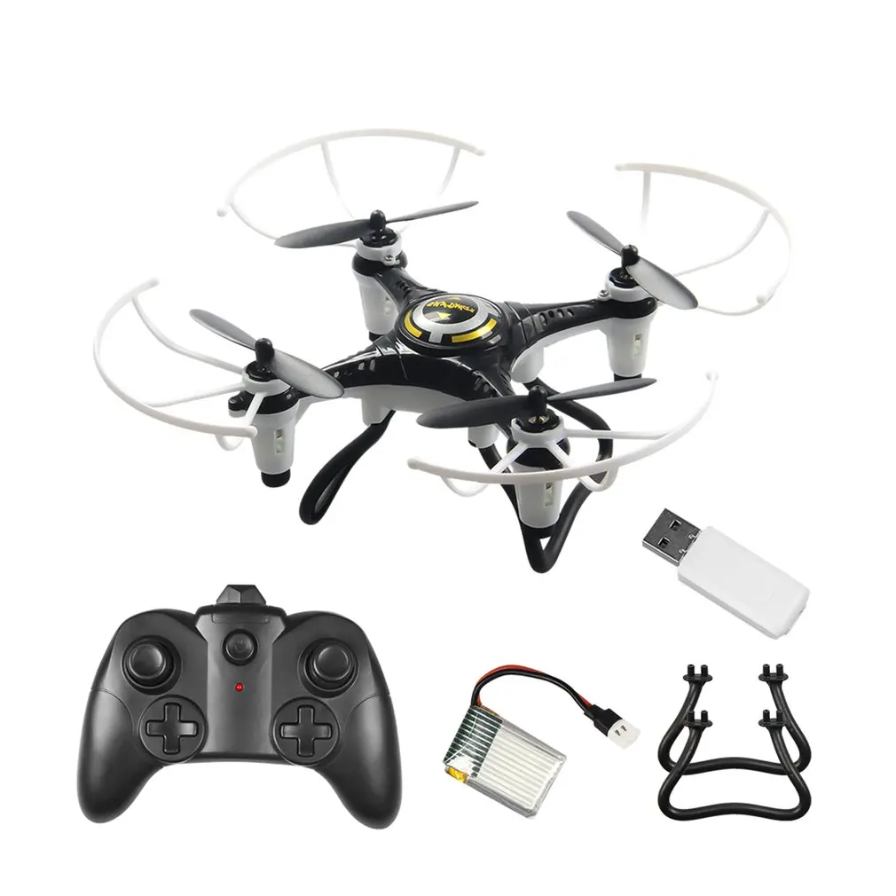 

JX815-2 Mini RC Drone 2.4GHz 4 Channel Remote Control Drone 360 Rolling Headless Mode Aircraft with Tripod Gift for Children