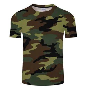 

T-shirt Camouflage Shirts Army T Shirt Men Fitness Funny 3d Summer Tops Tees Shirts Mens Clothes Short Sleeves