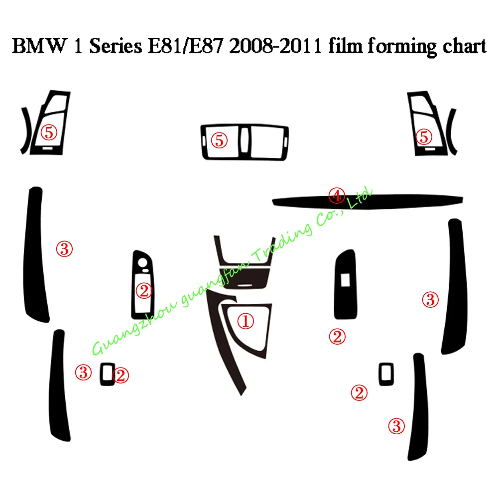 Для BMW 1 серия E81 E87 ручка для панели инструмента Центрального управления