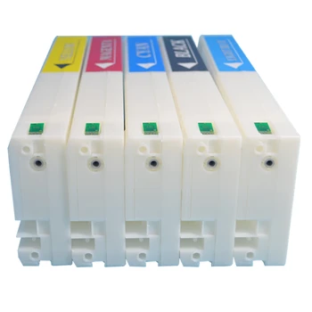 

5Colors 700ML Refill Compatible Ink Cartridge for Fuji DL600 DL650 Printer Including Compatible Chip and Full UV Dye Ink