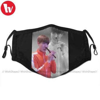 

Jhope Mouth Face Mask JHOPE FLUTE FLASHBACK VER Facial Mask Fashion Cool with 2 Filters for Adult