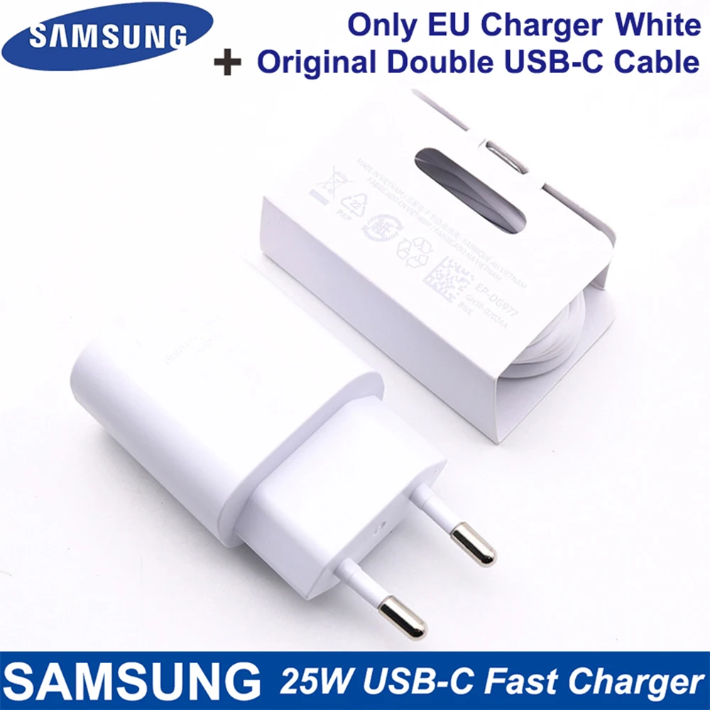 airpods usb c Original Samsung S20 5G 25W Charger Surper Fast Charge USB Type C Pd PPS Quick Charging For Galaxy Note 20 Ultra Note 10 S21 usb c fast charge Chargers