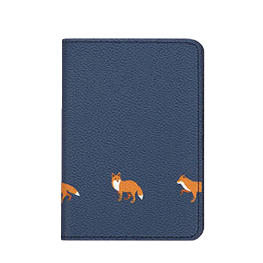 Обложка для паспорта милые маленькие животные и плантавель ID держатель зажим для паспорта короткий набор для паспорта держатель чехол для паспорта