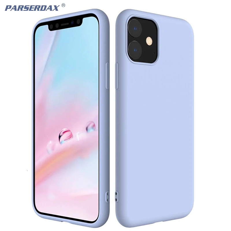 Жидкий силиконовый чехол для Apple iPhone 11 Pro Max X XS XR 8 7 Plus 6 6S ткань из микрофибры подушка для подкладки защитный чехол 500 шт