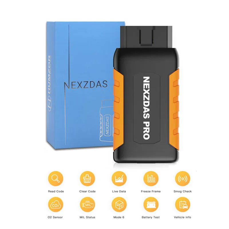 Автомобильный диагностический инструмент humзор NexzDAS Pro OBD2 TPMS ABS SAS TPS DPF EPB услуги
