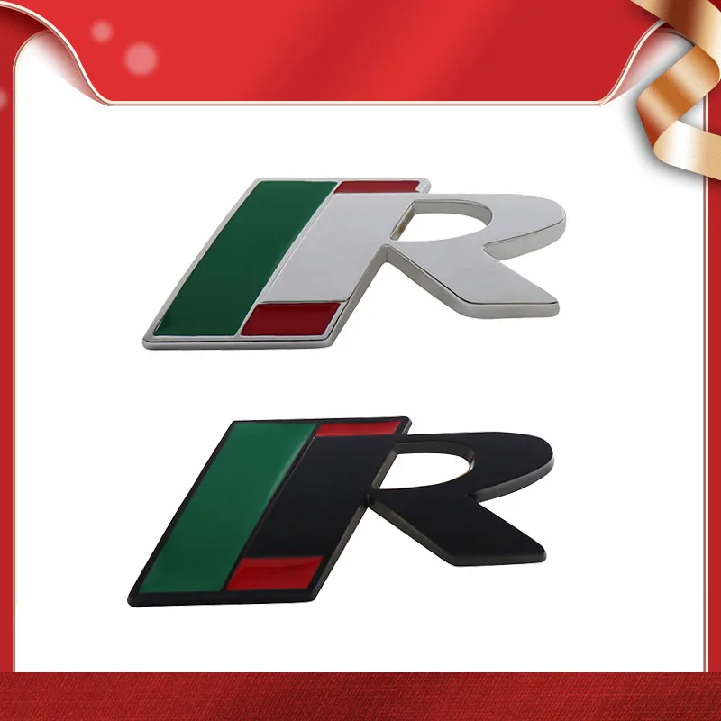 3D R гоночный спортивный автомобиль капот крыло багажник наклейка значок эмблема